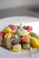 Bunte Gnocchi Mischung