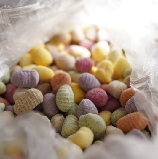 Bunte Gnocchi Mischung